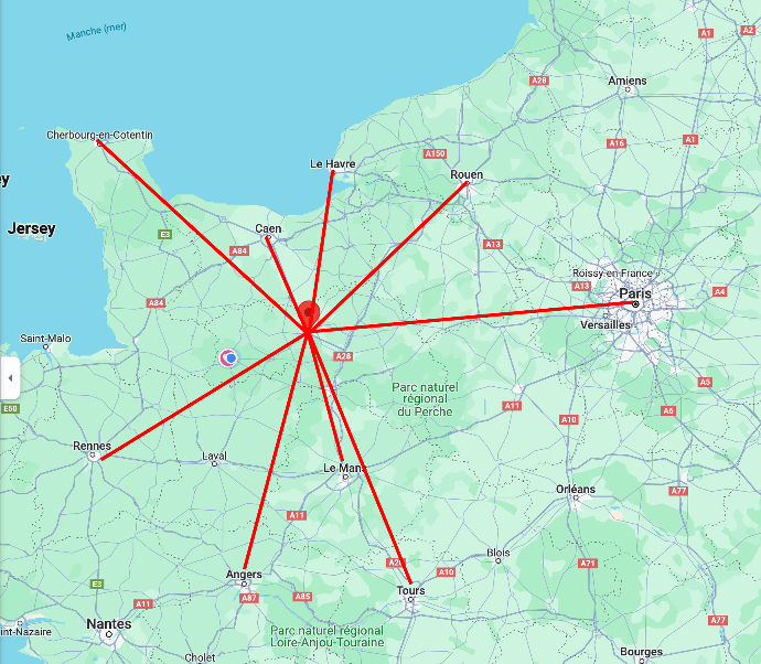 Le Faisan Doré séminaire proximité